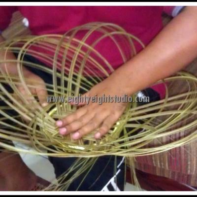 Proses menganyam